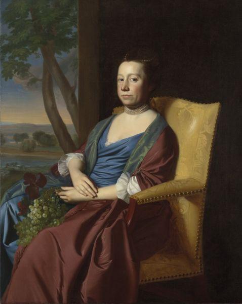 John Singleton Copley Mrs. Isaac Smith oil painting image